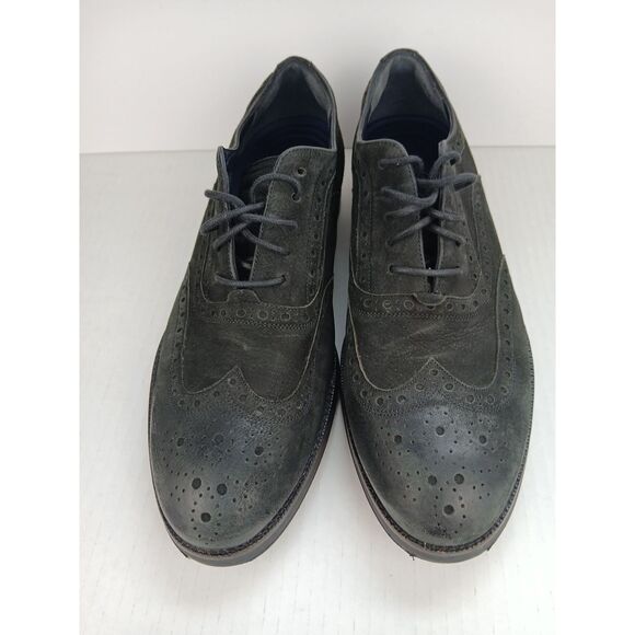 Cole Haan  Lewis Grand Wingtip Oxford Dress Shoes Men\'s Size 7M Black C30001 main image 11